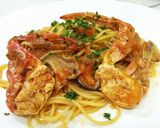 ピリ辛パスタ！ワタリガニのアラビアータ作り方9写真