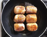 焼肉のタレで肉巻きおにぎり！簡単美味しい作り方6写真