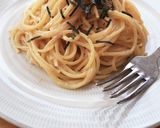 明太子クリームパスタ！混ぜるだけ！簡単！作り方2写真