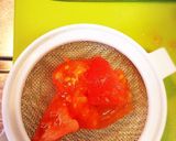 離乳食～初期 甘いトマトに挑戦～作り方4写真
