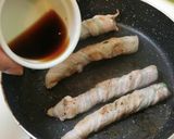 オクラの豚肉巻き作り方3写真