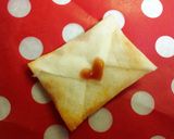 春巻きの皮deミニラブレター チーズ入り作り方5写真