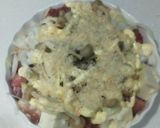 マヨネーズで！鶏もも肉のグラタン作り方3写真