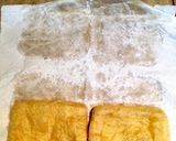 ビールのおつまみ〜油揚げのピリ辛ピザ風作り方3写真