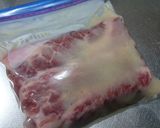 塩麹豚とグリンピースのスープ煮作り方1写真