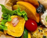 スイスチャードのおにぎり☆お弁当作り方4写真
