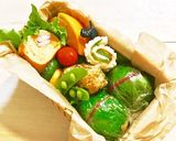スイスチャードのおにぎり☆お弁当作り方5写真