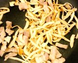 糖質制限☆エリンギ麺のクリームパスタ風作り方2写真