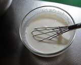マヨネーズでふわふわ✿焼きチーズドーナツ作り方3写真