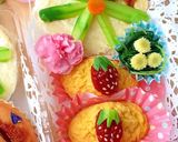 アスパラお花のオープンサンド♡オムアート作り方5写真