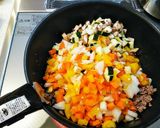 野菜と大豆たっぷり☆ヘルシーキーマカレー作り方3写真