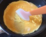 bills風たまご焼き。糖質オフ!作り方5写真