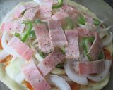 新玉ねぎたっぷりの簡単ピザ作り方7写真