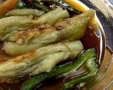 なすびとピーマンの焼き浸し作り方8写真