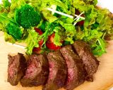 たっぷり野菜と牛肉のステーキサラダ作り方8写真