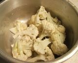 カリフラワーの生姜めんつゆ和え作り方1写真