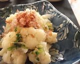 カリフラワーの生姜めんつゆ和え作り方4写真