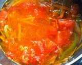 トマトの甘酢あん作り方6写真