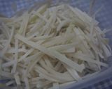 捨てずに節約♪大根の皮で切り干し大根風♪作り方2写真