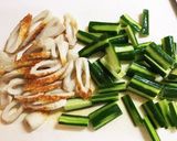 簡単!きゅうりとちくわのきんぴら☆作り方1写真