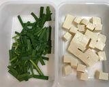 簡単本格!!辛くないニラと卵の麻婆豆腐作り方1写真