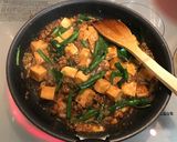 簡単本格!!辛くないニラと卵の麻婆豆腐作り方9写真