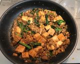 簡単本格!!辛くないニラと卵の麻婆豆腐作り方10写真