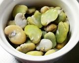 空豆の茶碗蒸し♪作り方1写真