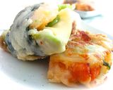 そら豆とサーモン＆マグロのフリッター作り方8写真