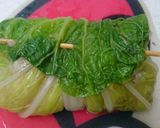 簡単・糖質制限、鶏ひき肉・白菜巻き❗作り方11写真