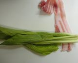 ウルイ（ぎぼうし）の肉巻き焼き☆作り方1写真