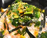 ご飯が進む！ニラのピリマヨ丼作り方4写真
