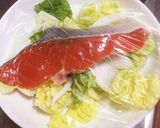 超楽々 鮭でチンチンレンジ蒸し作ります。作り方2写真