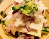 サムライ特製野菜モリモリ冷奴❤作り方1写真
