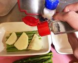 アスパラとポテトのチーズ焼き！鍋いらず☆作り方4写真