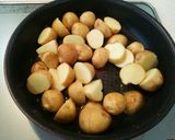 新じゃがブロッコリーのオーロラソース和え作り方4写真