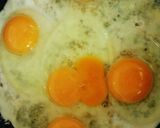 簡単パン粉目玉焼き作り方2写真