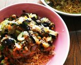 茄子と挽き肉の炒め あんかけ作り方5写真