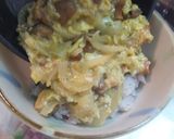 簡単＆時短☆焼き鳥缶の親子丼♪作り方6写真