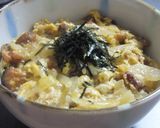 簡単＆時短☆焼き鳥缶の親子丼♪作り方7写真