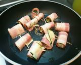 ＊ズッキーニとチーズのベーコン巻き＊作り方3写真