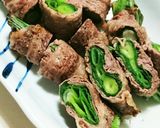 九条ネギの肉巻き、簡単グリル焼き作り方6写真