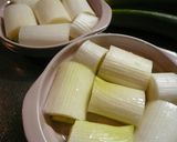 長ネギのキムチーズ焼き✿作り方1写真