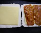 簡単！生姜ベーコンのチーズはんぺんサンド作り方1写真