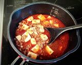 ☆ちょっと辛めのオトナ麻婆豆腐丼☆作り方5写真