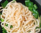 さわらの西京焼ほぐし焼きうどん作り方5写真