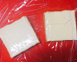 お弁当に♡簡単 厚揚げのハムチーズサンド作り方2写真