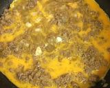 簡単にお肉たっぷりオムレツ♪作り方5写真