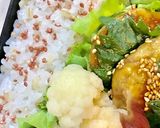 和風のお弁当♪もちきび♪娘用作り方1写真