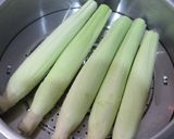 蒸しベビーコーン作り方3写真
